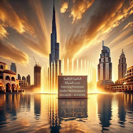 Elite Royal Apartment - Full Burj Khalifa & Fountain View - Brilliant - 2 Bedrooms & 1 Open Bedroom Without Partition Dubai Exterior foto